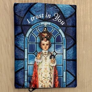 Catholic Rosary Pouch with Zip Closure